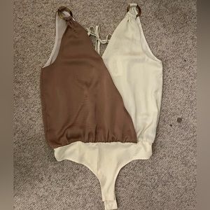Two toned bodysuit